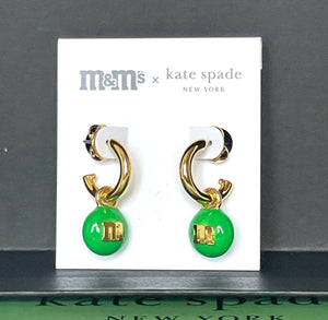 KateSpadeM_M_sGreenCharmHuggiesCuffEarrings6