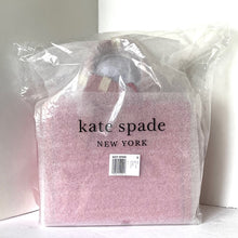 Load image into Gallery viewer, Kate Spade Manhattan Houndstooth Chenille Small Tote Red Shoulder Bag ORIGPKG