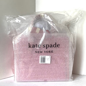 Kate Spade Manhattan Houndstooth Chenille Small Tote Red Shoulder Bag ORIGPKG