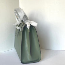 Load image into Gallery viewer, Kate Spade Morgan Laptop Bag Work Tote Womens Green Leather Shoulder Bag