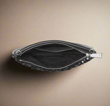Load image into Gallery viewer, Kate Spade Nova Fringe Embellished Clutch Crossbody Black Chain Strap