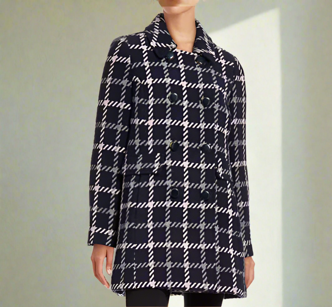 Kate_Spade_Wool_Peacoat_Womens_Extra_Small_Blue_Plaid_Double_Breasted