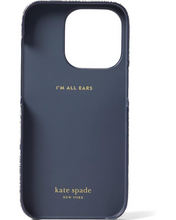 Load image into Gallery viewer, Kate Spade iPhone 14 Case Morgan Showdogs Blue Leather Wrap Protective