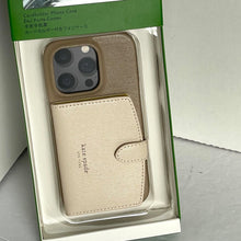 Load image into Gallery viewer, Kate Spade iPhone 14 PRO Leather Case Cardholder Morgan Colorblock Wallet