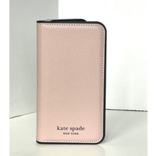 Load image into Gallery viewer, Kate Spade iPhone 15 Pro Wallet Folio Case Pale Vellum Wireless Charge