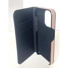Load image into Gallery viewer, Kate Spade iPhone 15 Pro Wallet Folio Case Pale Vellum Wireless Charge