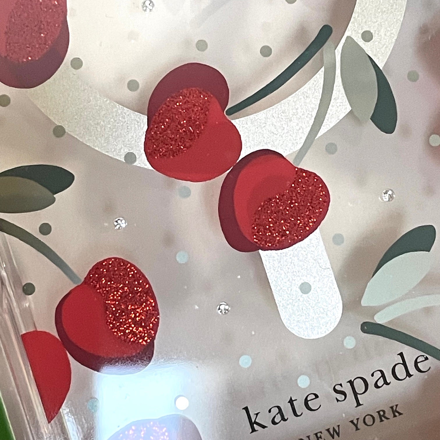 Kate Spade iPhone 16 PRO MAX Case Cherry Dot Clear MagSafe Lightweight – Luxe Fashion Finds Kate Spade iPhone 16 PRO MAX Case Cherry Dot Clear MagSafe Lightweight – Luxe Fashion Finds