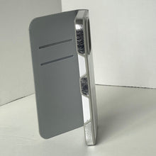 Load image into Gallery viewer, Gray phone case with textured design on a white background