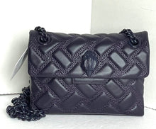 Load image into Gallery viewer, Kurt Geiger Mini Kensington Crossbody Purple  Drench Quilted Leather Bag