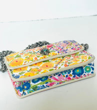 Load image into Gallery viewer, Kurt Geiger Micro Kensington Floral Couture Crossbody Bag Tattie Isles Print Yellow