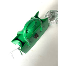 Load image into Gallery viewer, Kurt Geiger Mini Bond Top Handle Neon Green Leather Crossbody Bag