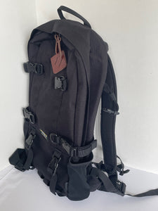 LL Bean Mountain Classic Bigelow Backpack H2O Black Nylon Cordura Top Load