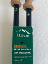 Load image into Gallery viewer, LL Bean Ridge Hiker Hiking Poles Aluminum Lightweight Adjustable Trekking Lock