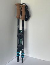 Load image into Gallery viewer, LL Bean Ridgehiker Compact Hiking Poles Lightweight Adjustable Trekking Lock