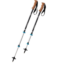 Load image into Gallery viewer, LL Bean Ridgehiker Compact Hiking Poles Lightweight Adjustable Trekking Lock