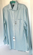 Load image into Gallery viewer, Lauren Ralph Lauren Shirt Mens Medium Green Plaid Stretch Regular Dress 15.5, 34-35