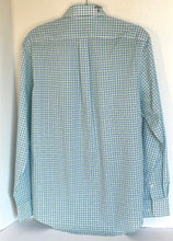 Load image into Gallery viewer, Lauren Ralph Lauren Shirt Mens Medium Green Plaid Stretch Regular Dress 15.5, 34-35