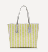 Load image into Gallery viewer, Liberty London Tote Womens Yellow Shoulder Bag Little Marlborough Iphis Stripe