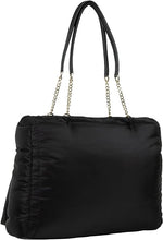 Load image into Gallery viewer, Love Moschino Shoulder Bag Medium Tote Womens Gold Chain Handles