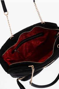 Love Moschino Shoulder Bag Medium Tote Womens Gold Chain Handles