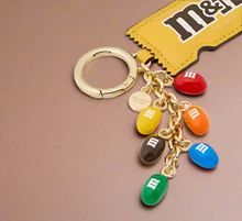 Load image into Gallery viewer, M&amp;M&#39;s Kate Spade 3D Packet Keychain Bag Charm Patent Leather Limited Edition