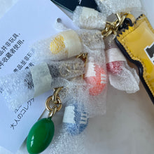 Load image into Gallery viewer, M&amp;M&#39;s Kate Spade 3D Packet Keychain Bag Charm Patent Leather Limited Edition