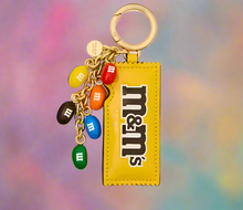 Load image into Gallery viewer, M&amp;M&#39;s Kate Spade 3D Packet Keychain Bag Charm Patent Leather ORIG PKG