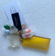 Load image into Gallery viewer, M&amp;M&#39;s Kate Spade 3D Packet Keychain Bag Charm Patent Leather Limited Edition