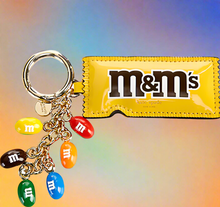 Load image into Gallery viewer, M&amp;M&#39;s Kate Spade 3D Packet Keychain Bag Charm Patent Leather Limited Edition