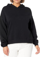 Load image into Gallery viewer, Madewell MWL Airyterry Hoodie Womens !X Plus Black Sweatshirt Cotton