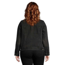 Load image into Gallery viewer, Madewell Black Denim Jacket Plus 1X Trucker