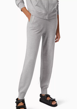 Load image into Gallery viewer, Maje Cashmere Joggers Womens 40(8) Gray Pants Straight Leg Athleisure Bottoms
