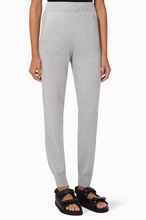 Load image into Gallery viewer, Maje Cashmere Joggers Womens 40(8) Gray Pants Straight Leg Athleisure Bottoms