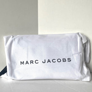 Marc Jacobs Crossbody Clutch Small Green Silver Pleat Leather Pleated