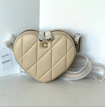 Load image into Gallery viewer, Coach_Quilted_Leather_Heart_Crossbody_Bag_Ivory_Brass_CE725_Nappa_1