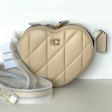 Load image into Gallery viewer, Coach_Quilted_Leather_Heart_Crossbody_Bag_Ivory_Brass_CE725_Nappa_1