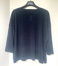 Load image into Gallery viewer, Blue sweater on a hanger against a white background