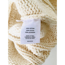 Load image into Gallery viewer, Naadam Luxe Cotton Racer Tank Womens Off White Sleeveless Organic Sweater