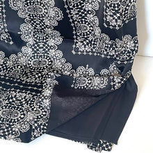 Load image into Gallery viewer, Nanette Lepore Womens 4 Silk A Line Shift Dress Black Mosaic Sleeveless