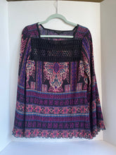 Load image into Gallery viewer, Nanette Lepore Women&#39;s Sleeveless A-Line Silk Mosaic Black Shift Dress - 4