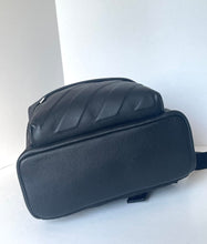 Load image into Gallery viewer, Black leather bag on a white background