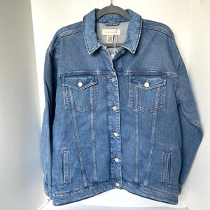 Outerknown Trucker Denim Jean Jacket Mens Blue Classic Organic Unisex