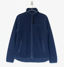 Load image into Gallery viewer, Peak_Performance_Pile_Zip_Jacket_Womens_Medium_Blue_Fleece_Two_Way_Zip