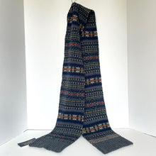 Load image into Gallery viewer, Patterned scarf on a white background