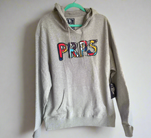 Load image into Gallery viewer, Prps_Hoodie_Mens_Medium_Gray_Sweatshirt_Pullover_Logo_Pockets_Sweater