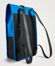 Load image into Gallery viewer, RAINS Mini Backpack Waterproof Blue Laptop Sleeve Vegan Adjustable Unisex