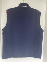 Load image into Gallery viewer, RLX Ralph Lauren Full Zip Golf Vest Mens Blue Lightweight Moisture Wicking