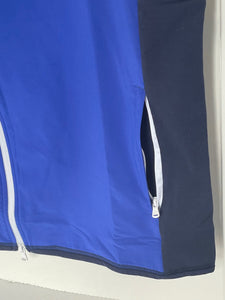 RLX Ralph Lauren Full Zip Golf Vest Mens Blue Lightweight Moisture Wicking