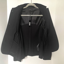 Load image into Gallery viewer, Rag &amp; Bone Sadie Ponte Blazer Womens 8 Black Tailored Jacket Stretch