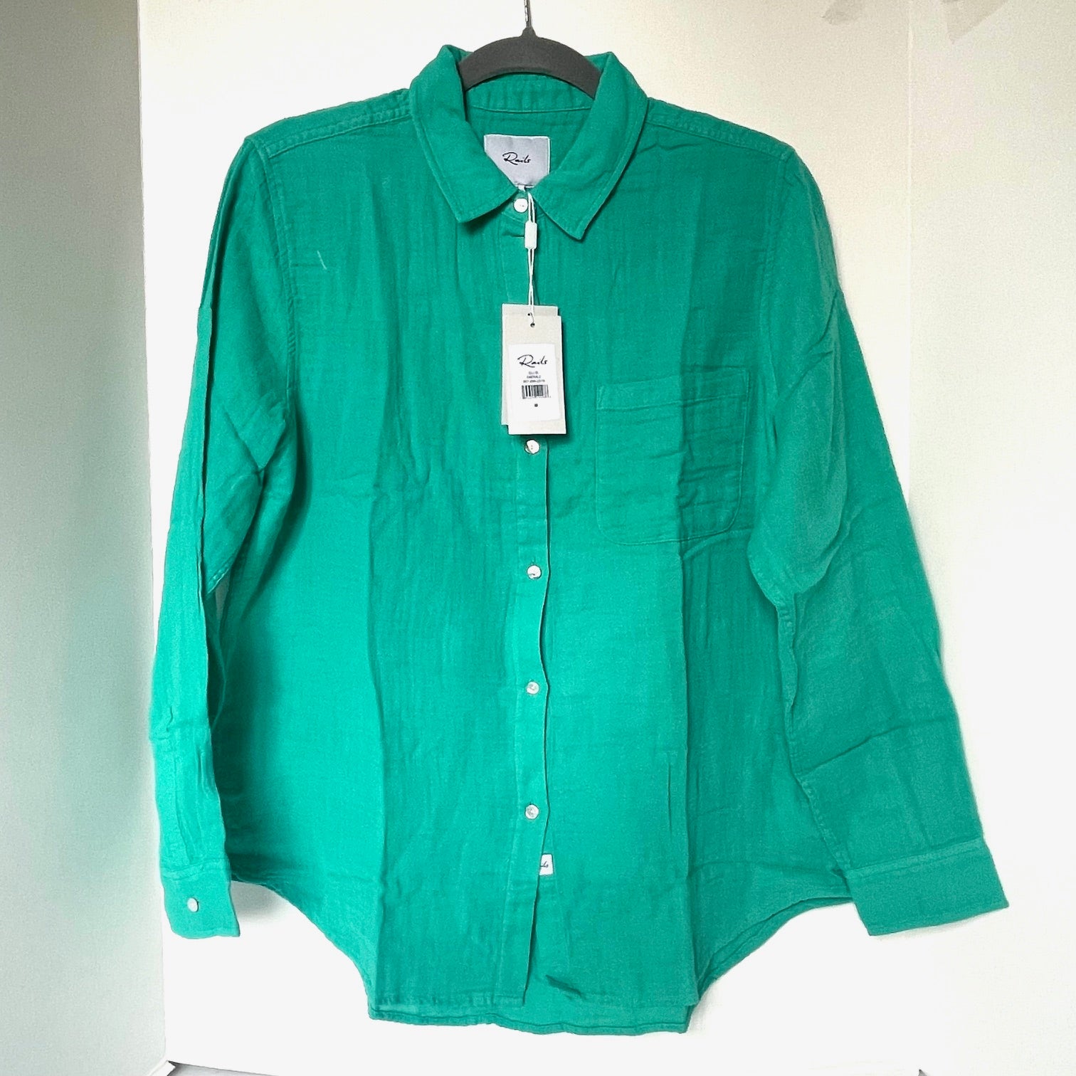 Rails - Women's Ellis Shirt - Emerald Rails - Women's Ellis Shirt - Emerald